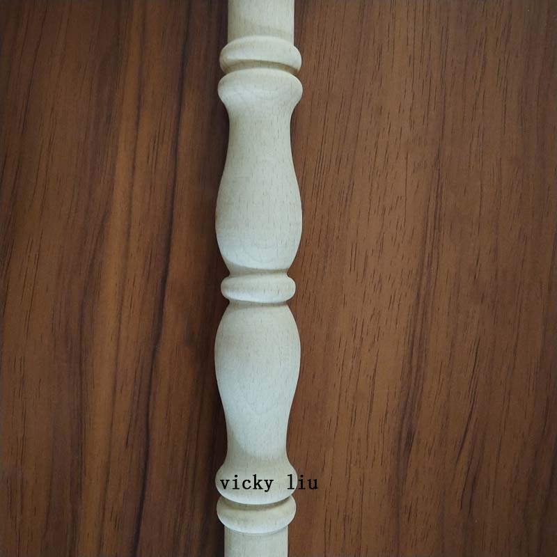 furniture decorate round wood moulding handrail