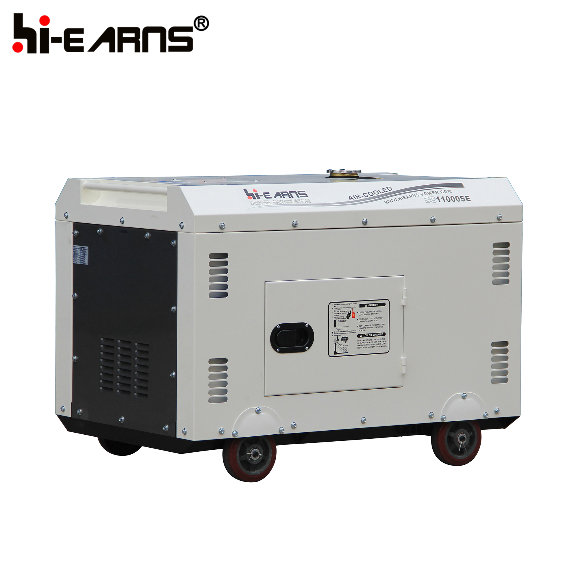 8KW air cooled silent type diesel generator