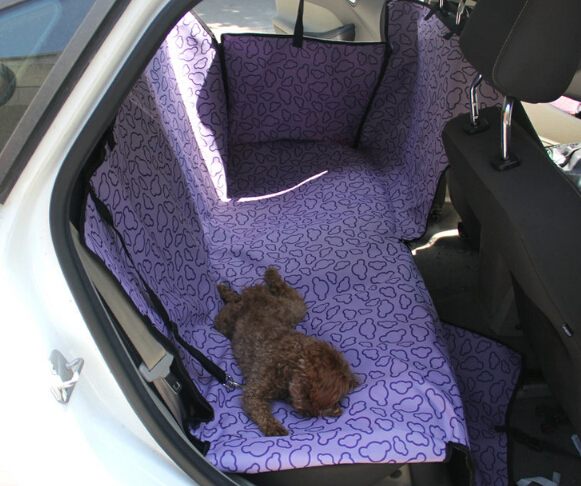 Popular wholesale car back seat protector pet products waterproof dog car seat cover