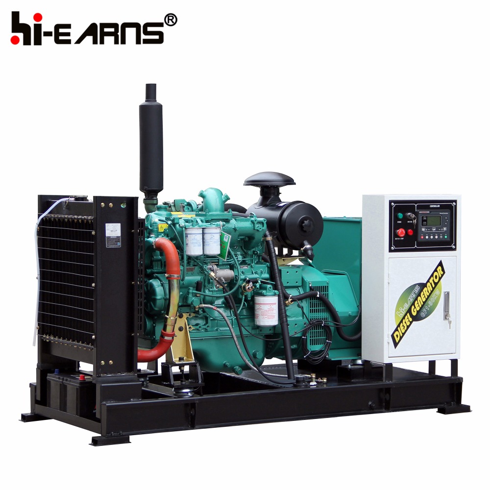 Water-cooled Open frame type Chinese Yuchai engine 100kw generator weight