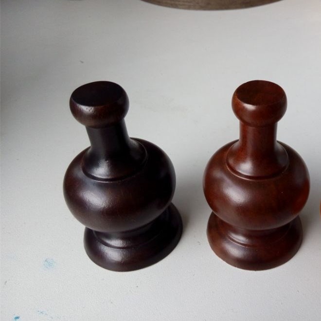 stair case maple wood finials
