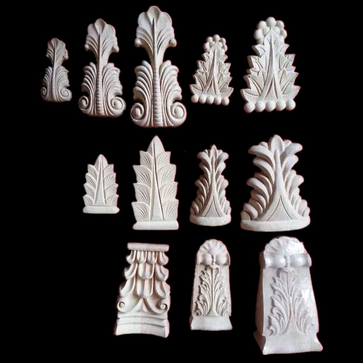 Wood furniture parts Overlays and appliques