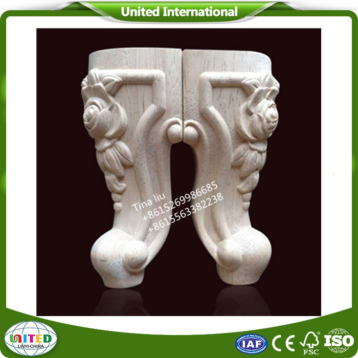 Carved Antique Wooden Table Furniture Legs