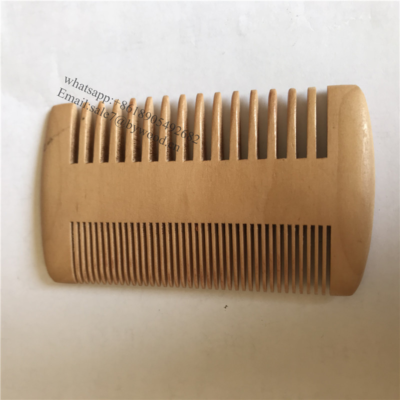 pear wood  beard comb lice comb