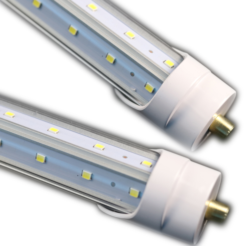 led lighting Victory Lighting Integrated T8 8Ft 44W Led V Shape Tube Light