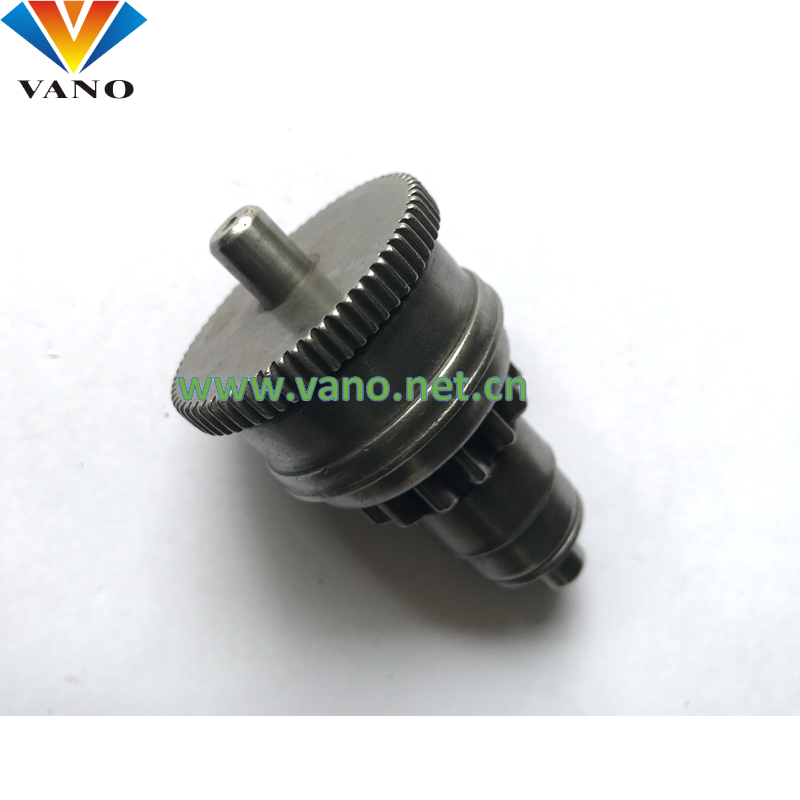 Cheap Chinese scooter starter motor 14T/65T bendix for gy6 50cc