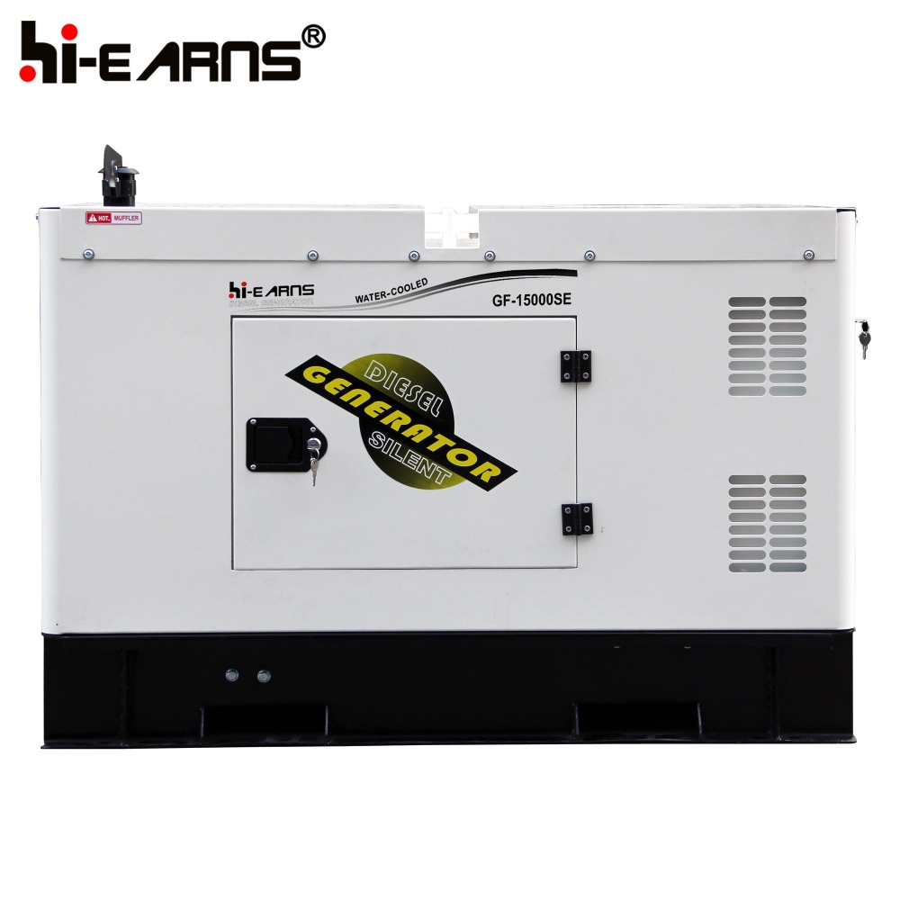 10KVA silent three phase water cooled diesel generator