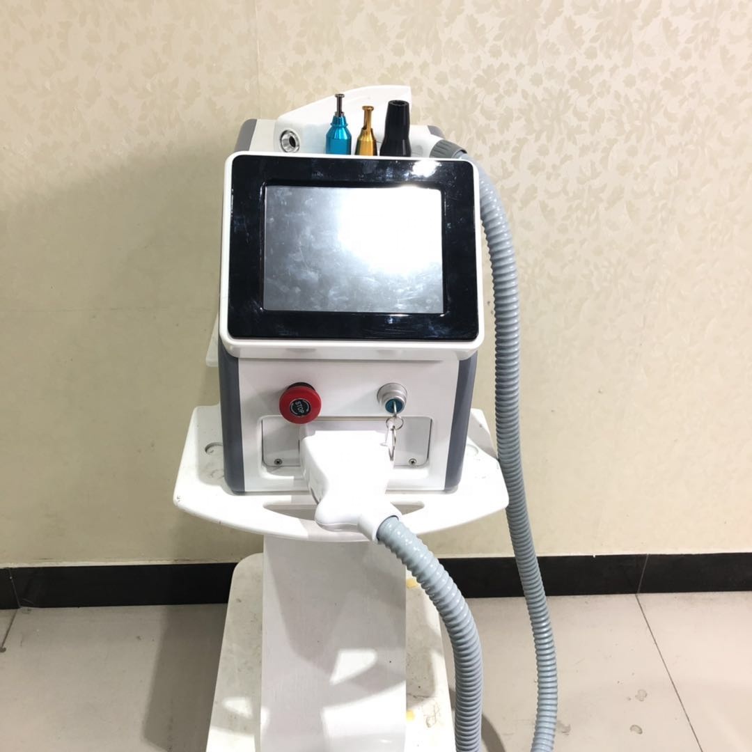 Big screen  8 inch Portable Nd:yag Laser Tattoo Removal Machine With CE TUV