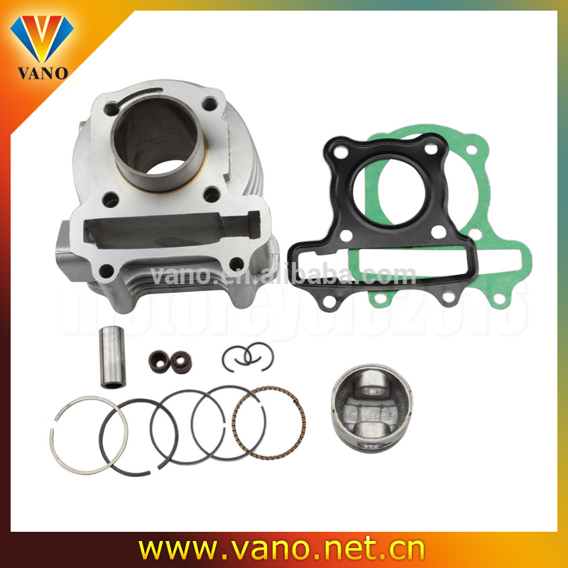 52.7MM Aluminum Big Bore Kit GY6 50CC Engine Cylinder Set For Scooter