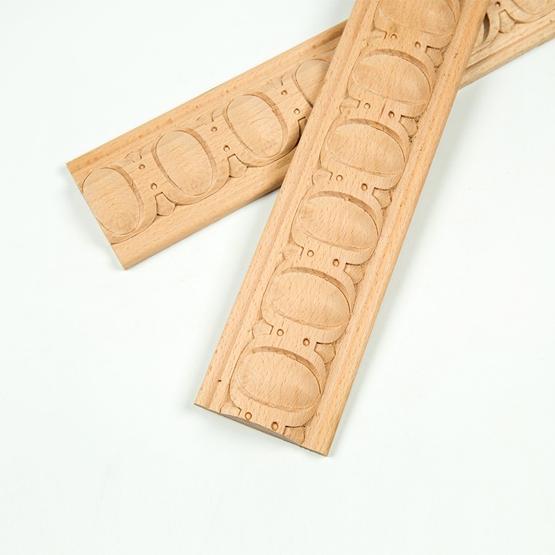 solid beech wood lumber molding crown mouldings wood decorative mouldings