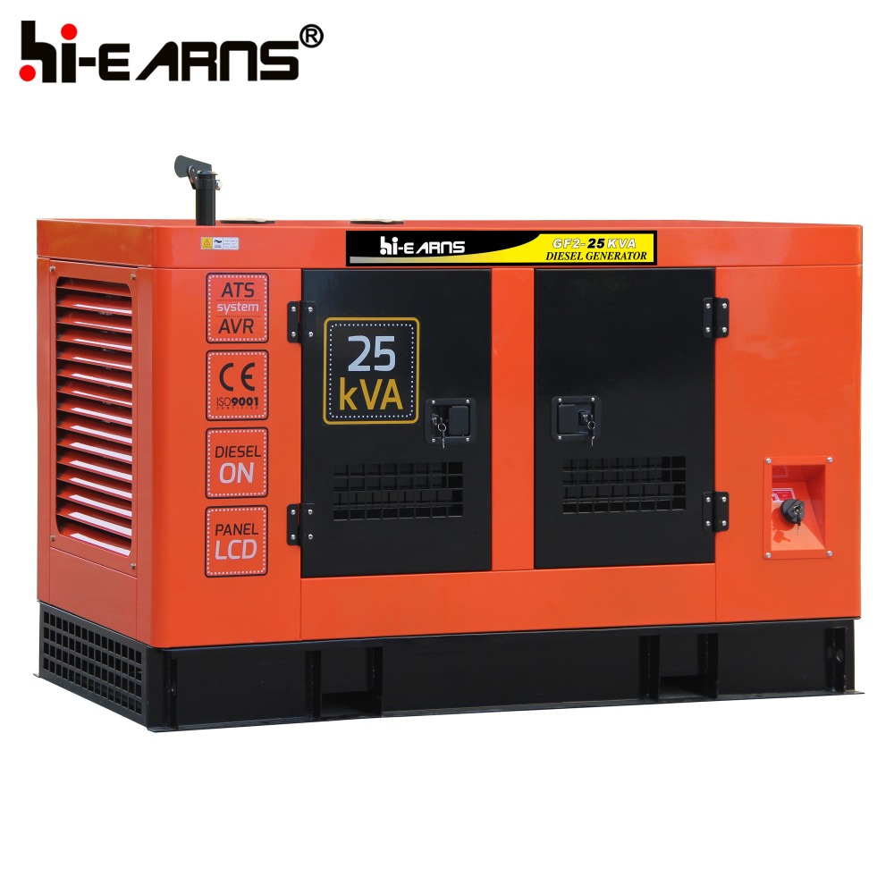 20KW Top Quality Water Cooled Brushless single phase Diesel Generator