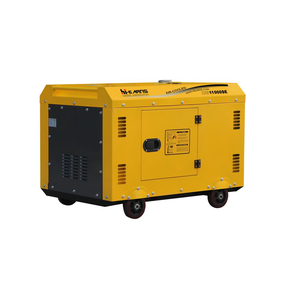 8KW air cooled silent type diesel generator