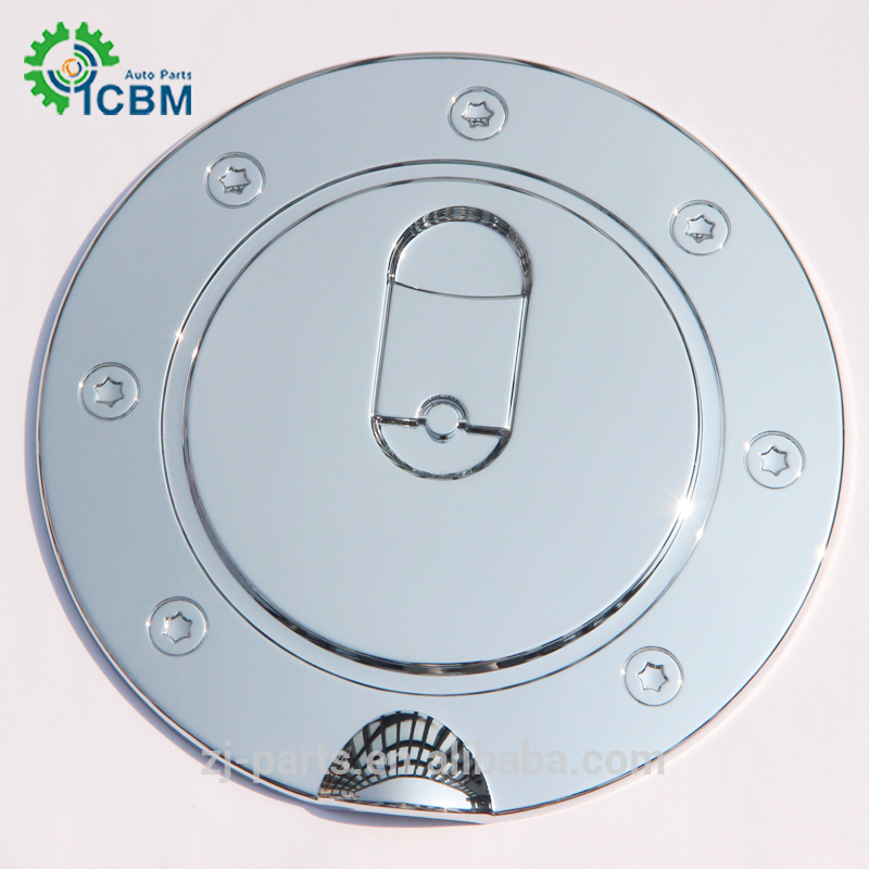 Car Exterior Accessories ABS material Chrome fuel tank cap cover Gas Filler Door Cap Cover