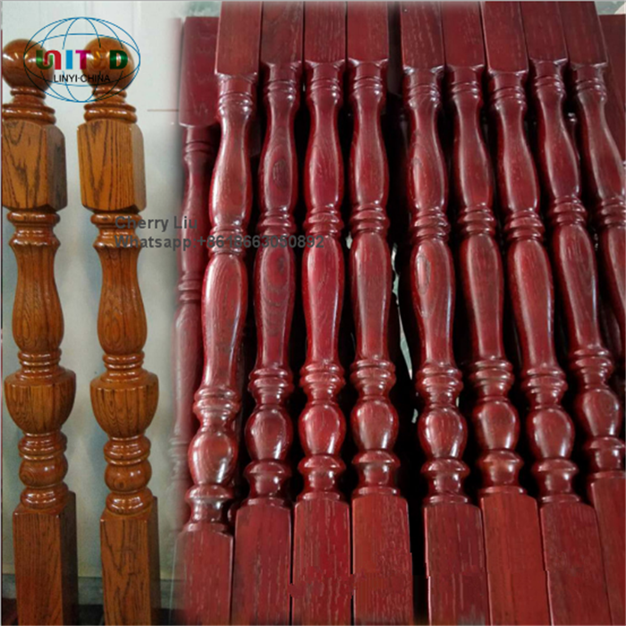 Decorative Wood Baluster Wood Handrail