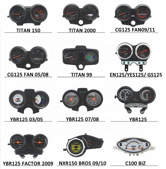 DT125 motorcycle digital speedometer