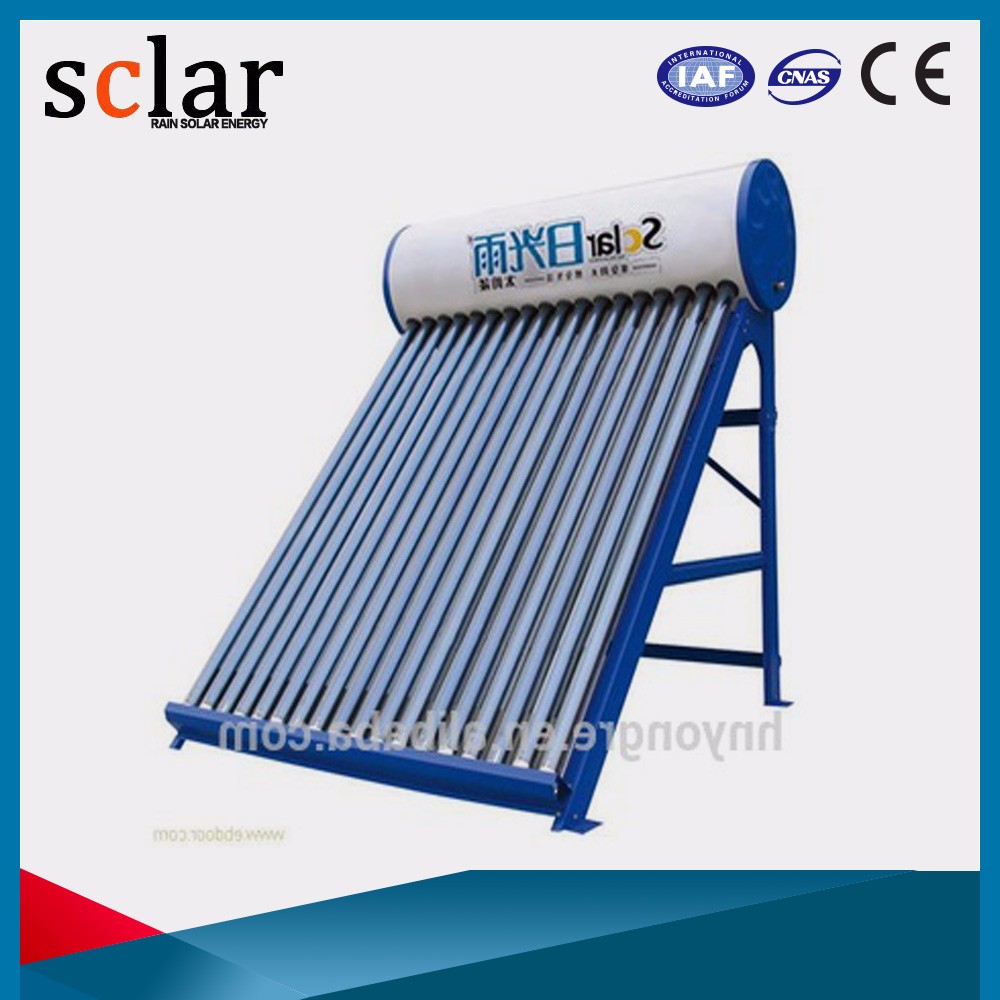 Promotion price vacuum tube 200 l pressurized malaysia solar water heater