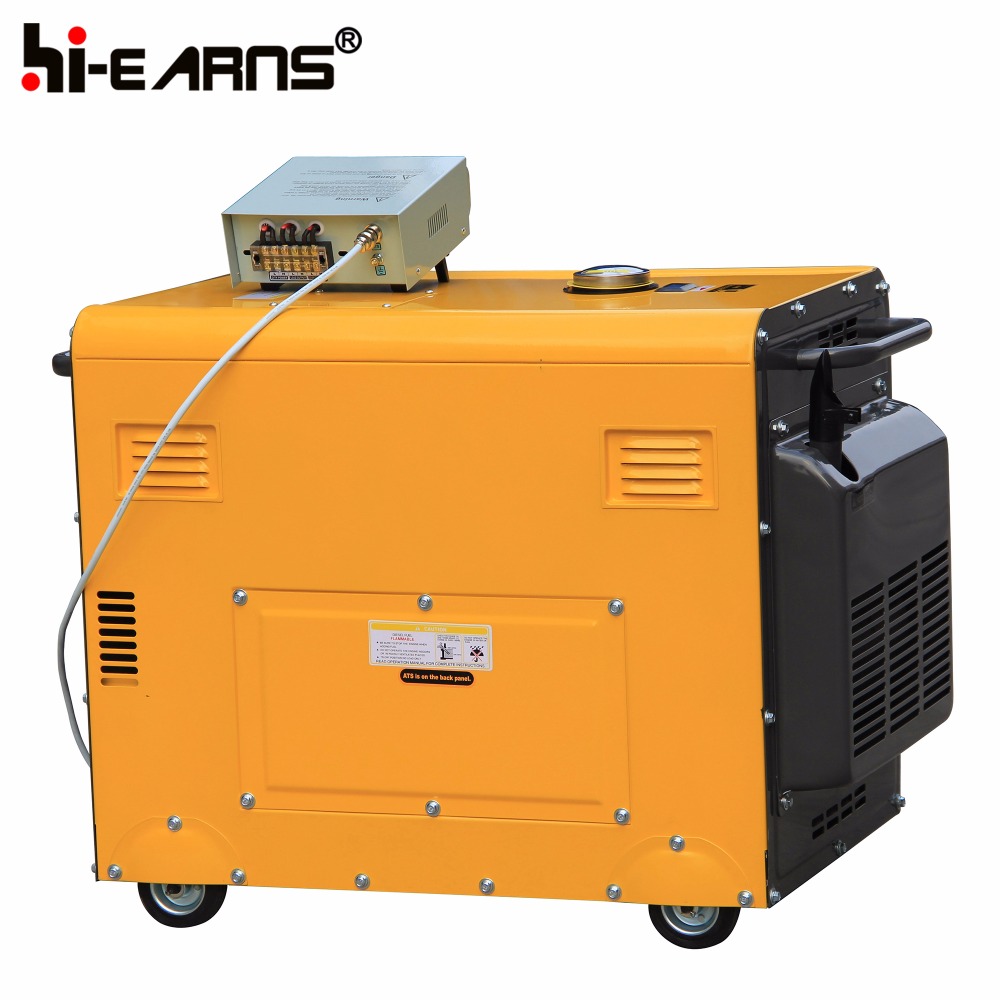 move silent automatic start with ATS diesel generator