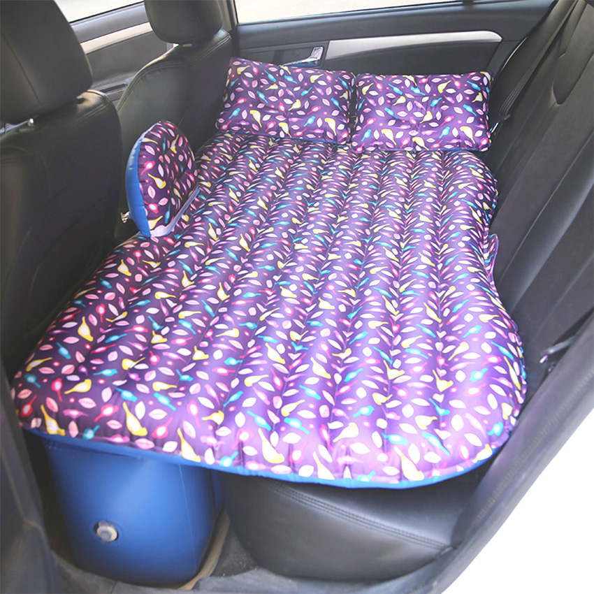 Universal Car Air Bed In Oxford Birdie With Side Guard