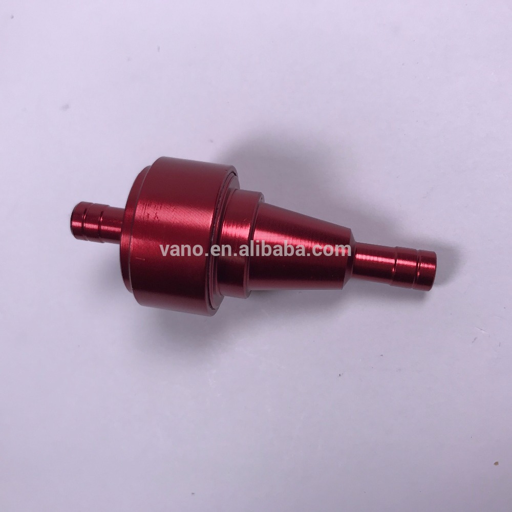 Good performance aluminium CNC material fuel filter