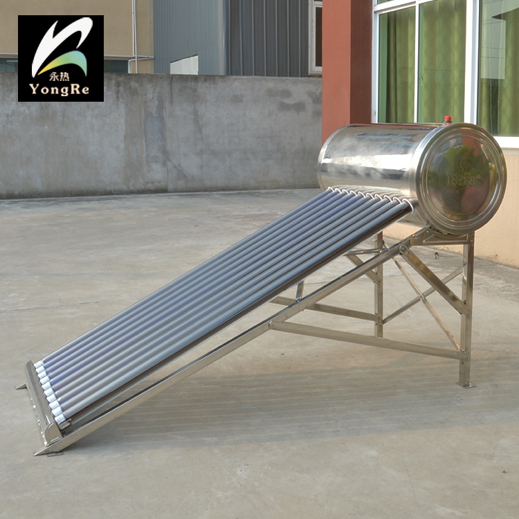 Stainless Steel 304 Non Pressurized Solar Water Heater