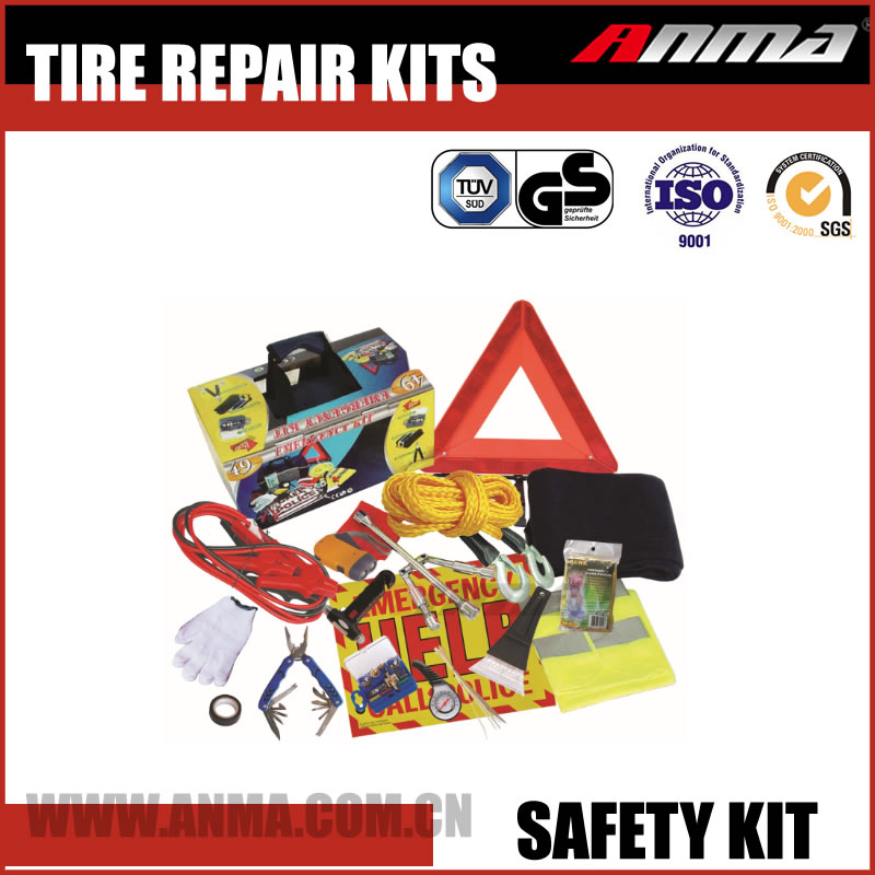 Wholesale new universal manual safety mini car emergency kit