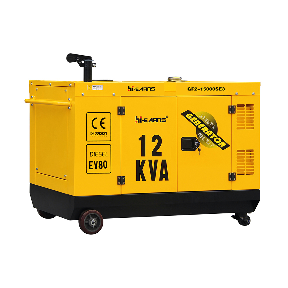 10KW power big canopy silent ev80 diesel generator price