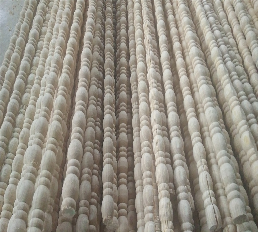 engineered round wood moulding twist design molding