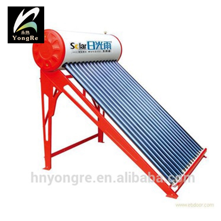 Compact Vacuum Tube Powered Solar Water Heater