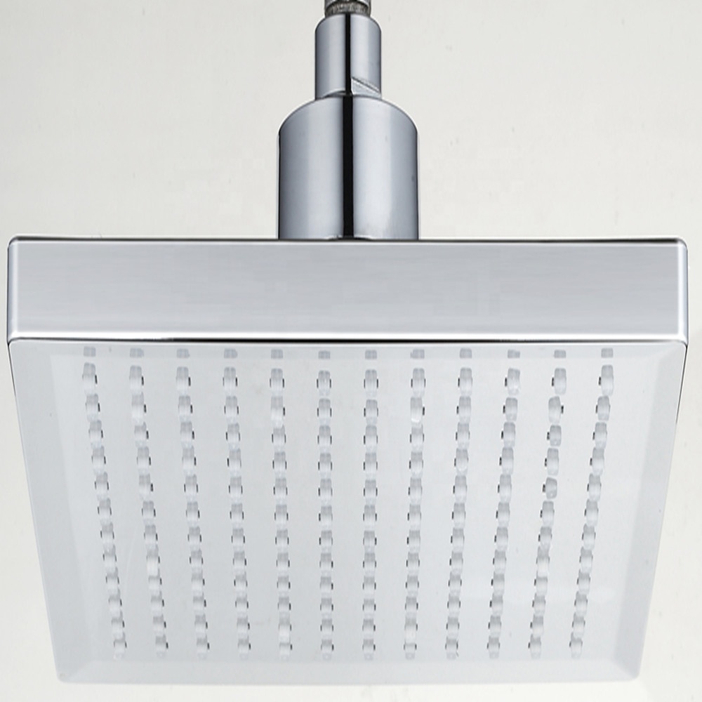 Square 8 Inch big rain 12 leds overhead shower