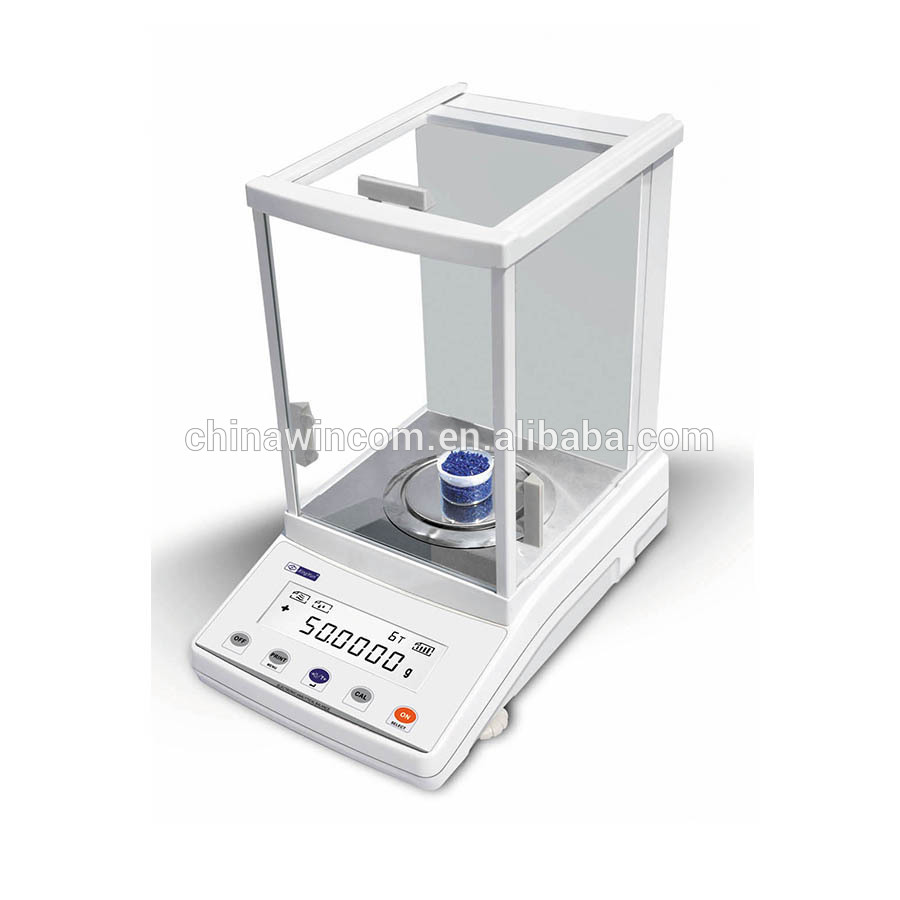 0.1mg/100g High accuracy analytical electronic balance with electromagnetic force sensor