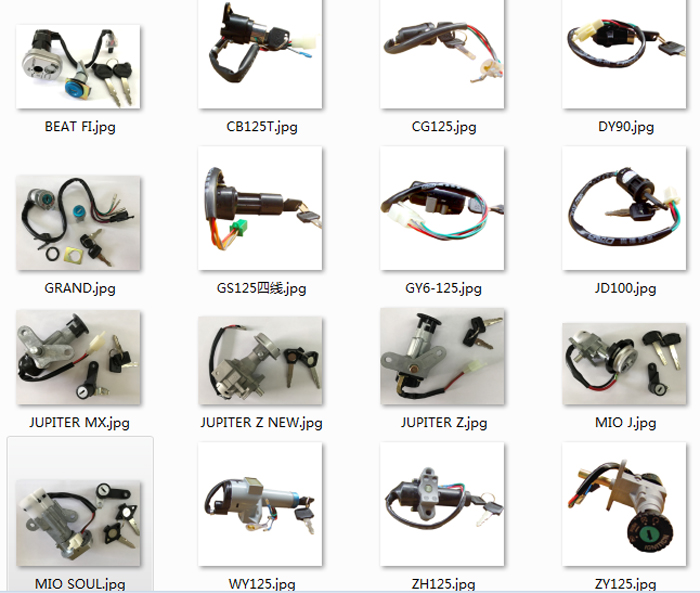 BEAT FI High Performance Motorcycle Starter Ignition Key Switch
