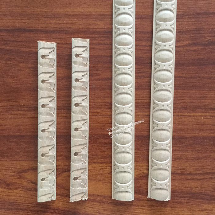 Decorative wood wire carving cornice moulding