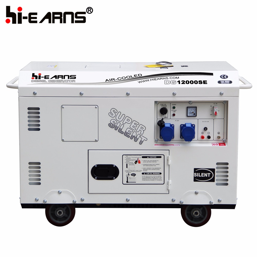 air cooled 2 cylinder 10KW diesel generator wholesale china