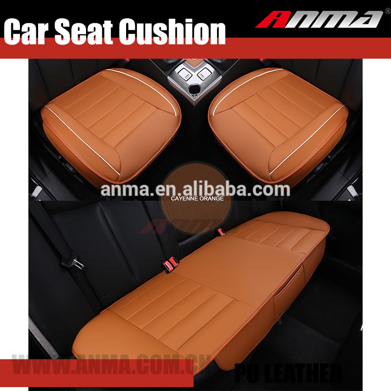 Wood bead seat cushion car seat cover memory foam