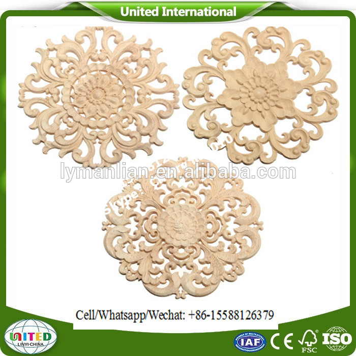 wood carved rosette