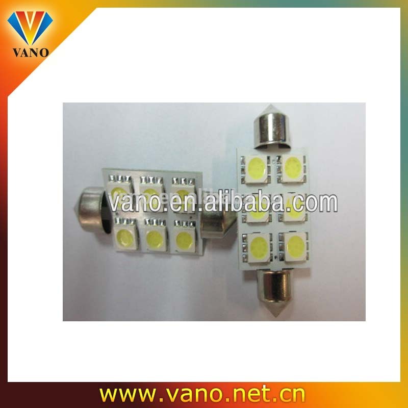 T11 31mm 6v led festoon bulb