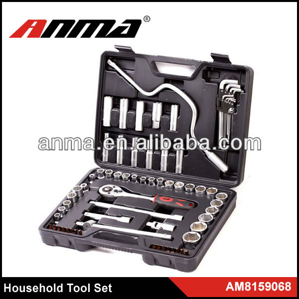 68pc professional auto repair tool kit