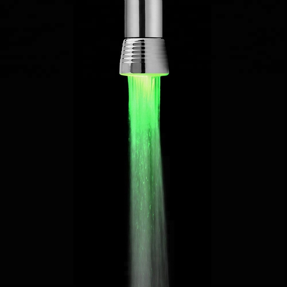 Valuable 3 Color Smart Changing Bathroom Led Basin Faucet Waterfall Faucet