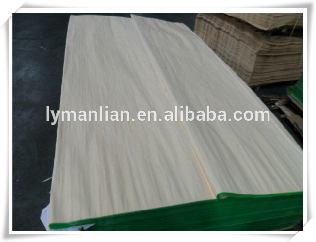 wood veneer sheets low prices/ wood veneer door skin/poplar wood veneer