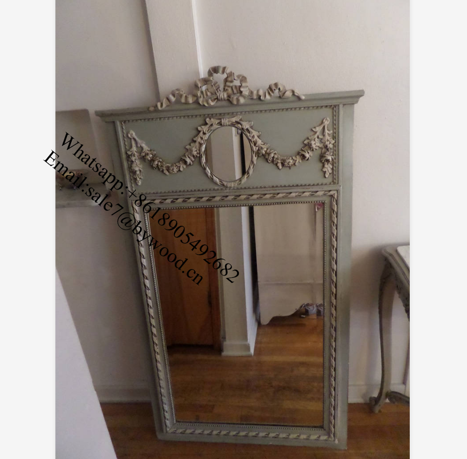 paint color basswood wooden fancy mirror frames vintage mirror frame