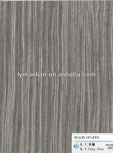 engineered grey vine wood veneer