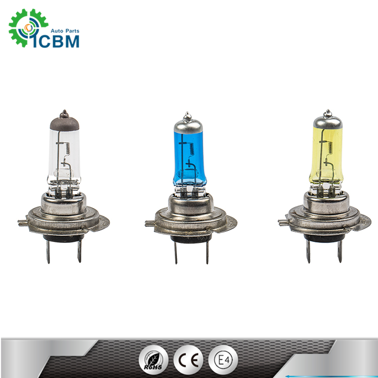 Auto lamp headlight h7 car halogen bulb h7 12v 55w 6000k halogen xenon lamp
