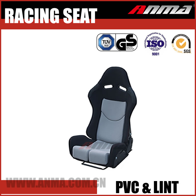 Adjustable interior accessories racing car seat cushion