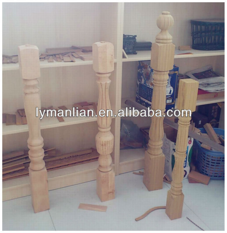 wood baluster/ wood post/ wood column