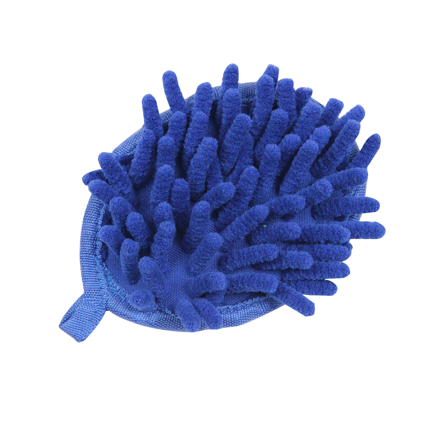 Blue Chenille Car Cleaning Towel