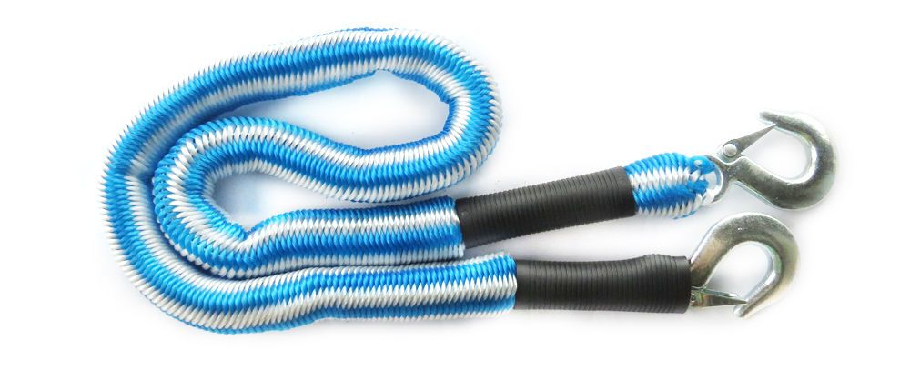 China Manufacture Pull a Cart Rope Tow Strap Trucks Car Emergency Tools Wire High Quality Tow Rope