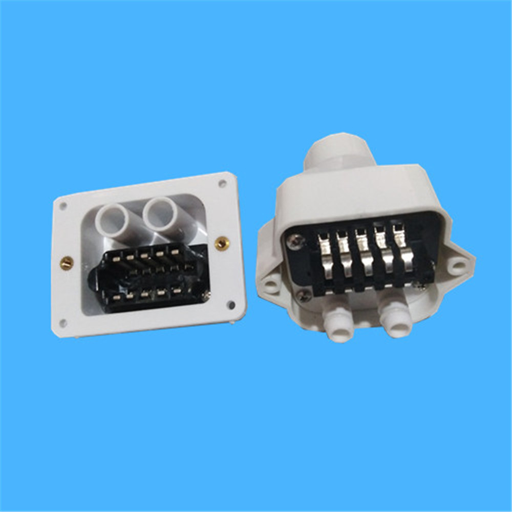 white spare parts handle plug connector CC-4