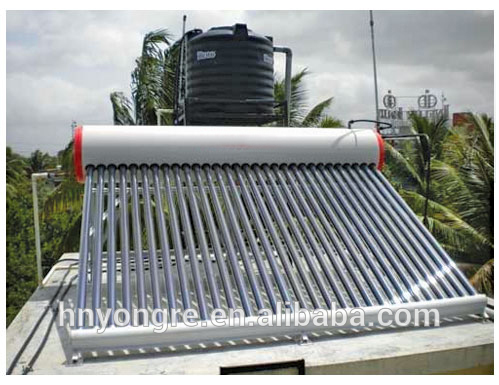 Solar Water Heater/rooftop/Unpressurized/heat pipe/300 Liters