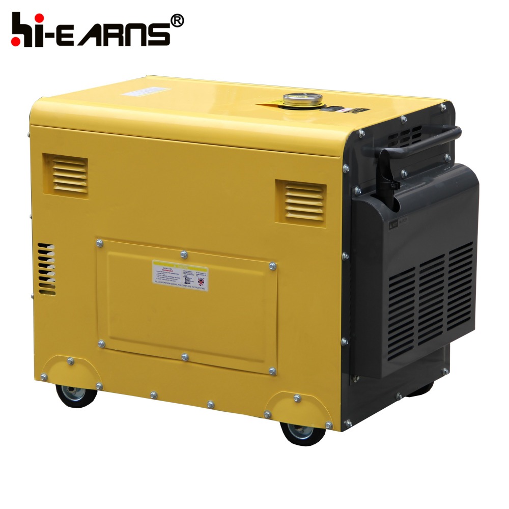 5KW silent remote start family using diesel generator