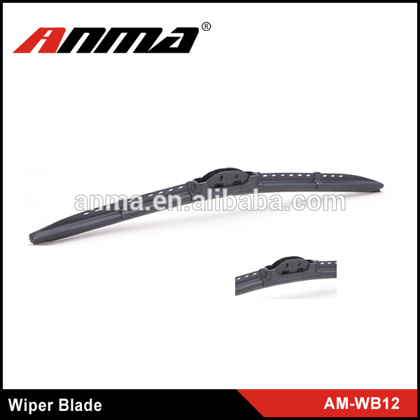 Universal frameless windshield wiper replacement